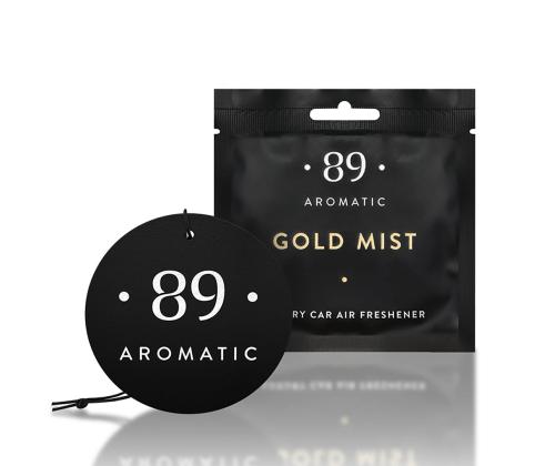 Aromatic89 Gold mist - Rippuv paberist õhuvärskendaja