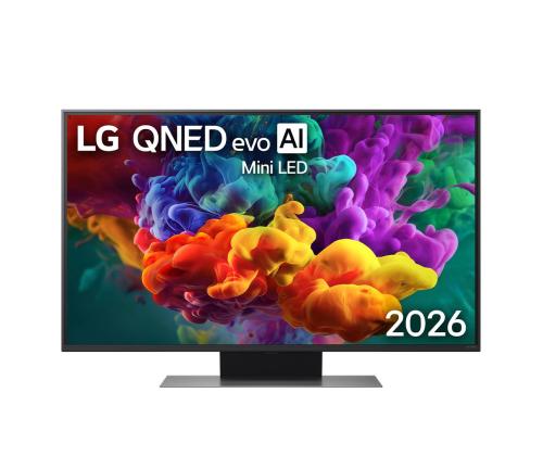 LG QNED87 evo AI, 43'', 4K UHD, QNED Mini LED, must - Teler