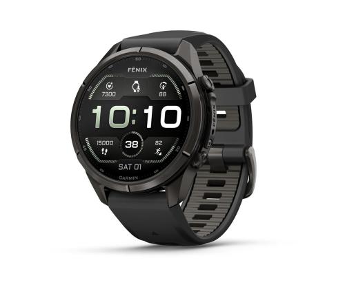 Garmin Fenix 9 Pro, 43 mm, inReach, must titaan, must / hall - Spordikell