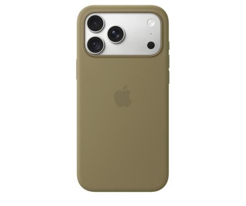 Apple Silicone Case with Magsafe, iPhone 18 Pro Max, roheline - Ümbris