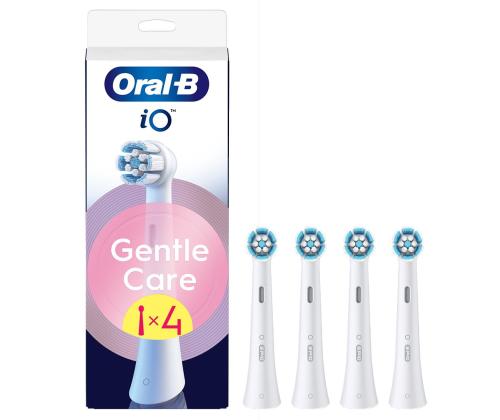 Braun Oral-B GentleCare White, 4 tk, valge - Lisaharjad