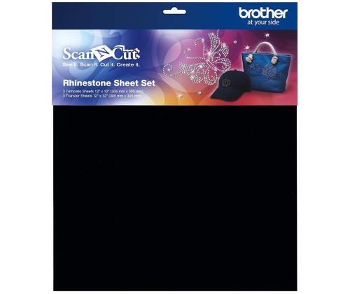 Šabloonilehed dekoratiivkivikestega kaunistamiseks Brother