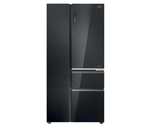 Haier S+ 4D 7, No Frost, 601 L, kõrgus 190 cm, must - SBS-külmik