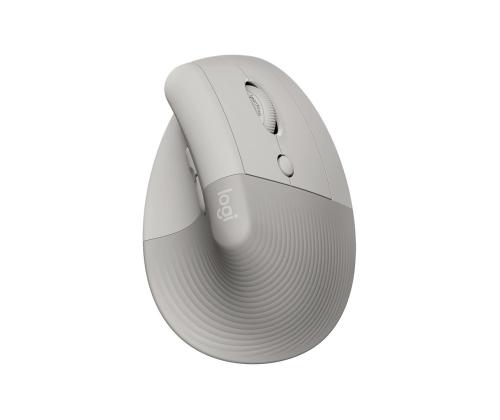 Logitech Lift Vertical Ergonomic, hall - Juhtmevaba hiir