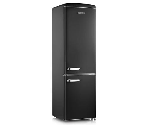 Severin, Retro, 244 L, kõrgus 181 cm, must - Külmik