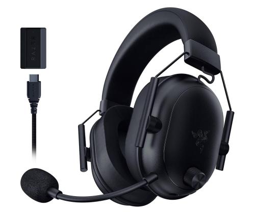 Razer Blackshark V2 Hyperspeed, must - Juhtmevaba peakomplekt