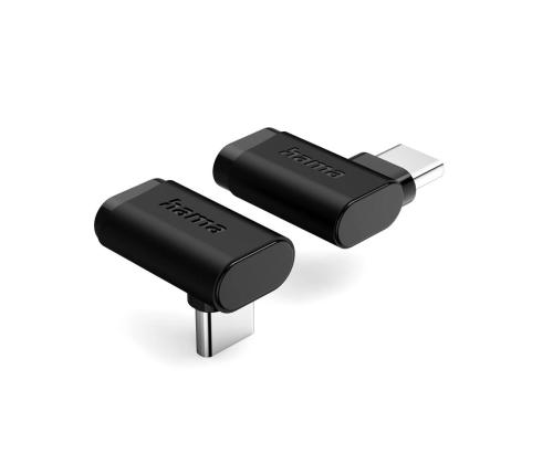 Hama 90°C USB-C Angled Adapter, must - Adapter