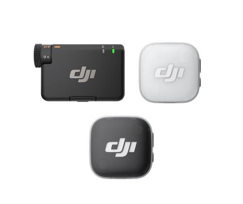 Dji Mic Mini 2, 2TX 1RX, hall - Juhtmevaba mikrofon