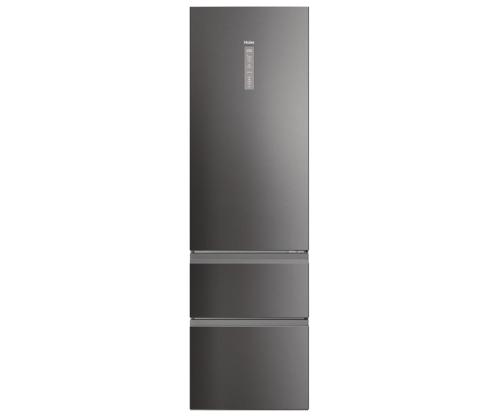 Haier 3D 60 Series 7, No Frost, 414 L, kõrgus 205 cm, tume roostevaba - Külmik