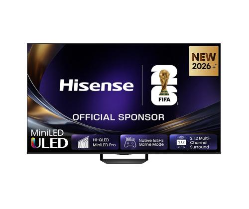 Hisense U7S Pro, 65'', 4K UHD, ULED, must - Teler