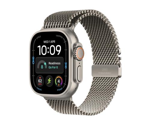 Apple Watch Ultra 4, 49 mm, Titanium Milanese Loop, M, titaan - Nutikell