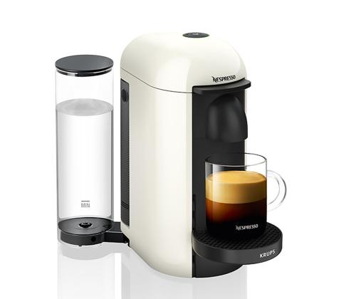 Krups Nespresso Vertuo Plus, valge - Kapselkohvimasin