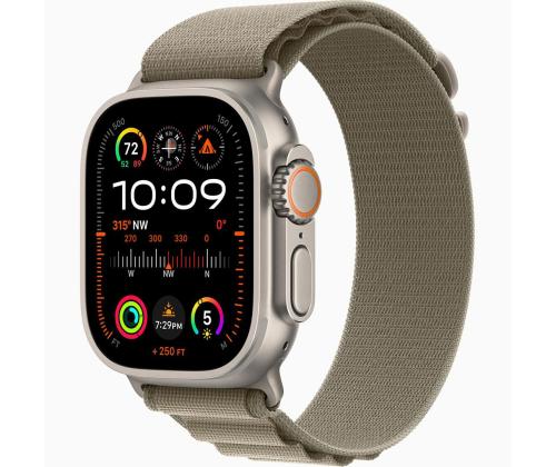 Apple Watch Ultra 2, 49 mm, Alpine Loop, Medium, roheline - Nutikell