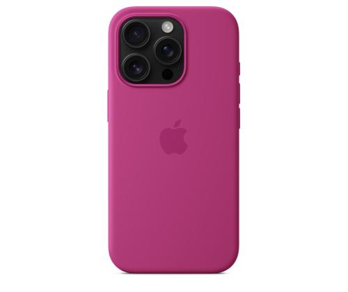 Apple Silicone Case with Magsafe, iPhone 16 Pro, roosa - Ümbris