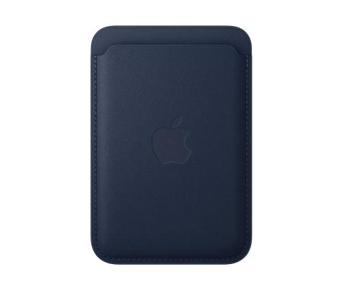 Apple FineWoven Wallet, Magsafe, tumesinine - Kaarditasku