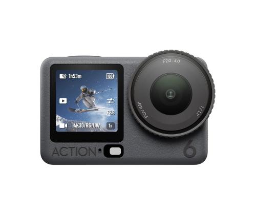 Dji Osmo Action 6, Standard bundle, must - Seikluskaamera