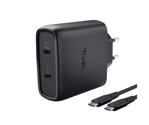 Trust Maxo, 65 W, USB-C, must - Laadija