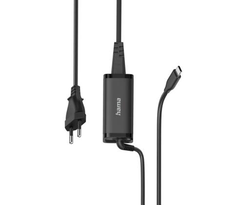 Hama Universal USB-C Notebook Power Supply, 45 W, must - Laadija