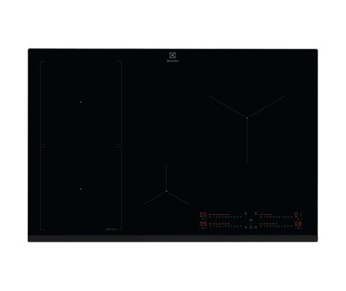 Electrolux 700 seeria SenseBoil Hob2Hood, laius 80 cm, must - Integreeritav induktsioonpliidiplaat
