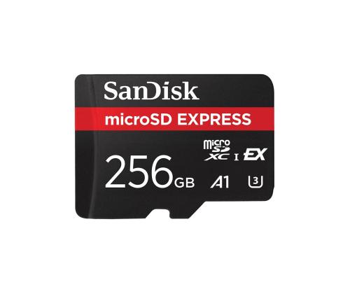 SanDisk microSD Express, 256 GB, must - Mälukaart