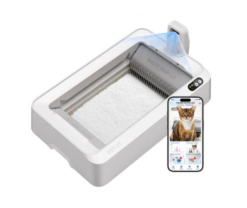 Petkit Purobot Crystal Duo, valge - Automaatne kassiliivakast
