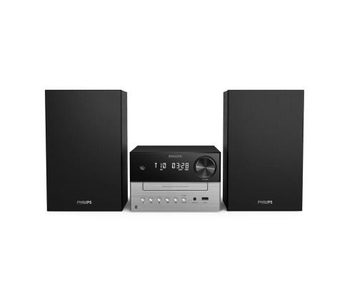 Philips TAM3205, 2.0, must/hõbe - Muusikakeskus
