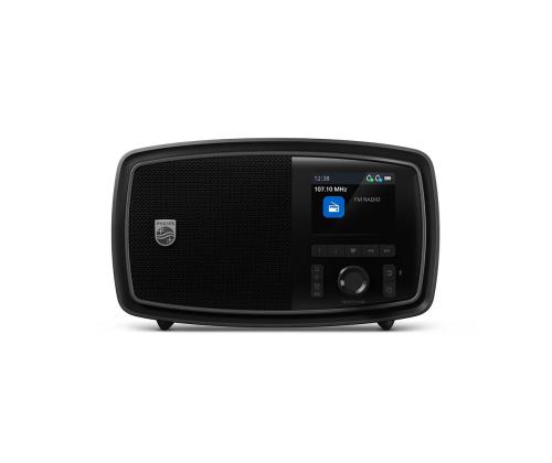 Philips Century, must - Kaasaskantav raadio