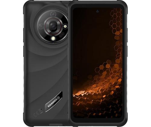 HAMMER Iron 6, 6 GB, 128 GB, must - Nutitelefon