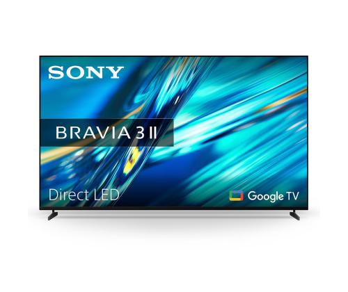 Sony BRAVIA 3 II XR35, 50'', 4K UHD, LED LCD, must - Teler