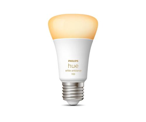 Philips Hue White Ambiance 1100, E27, valge - Nutivalgusti