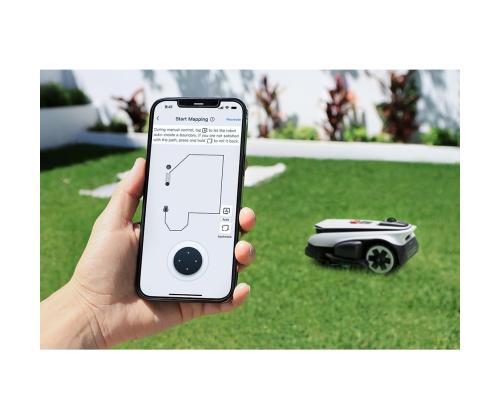 Ecovacs Goat A3000 Lidar Pro, valge/must - Piirdekaablivaba robotmuruniiduk