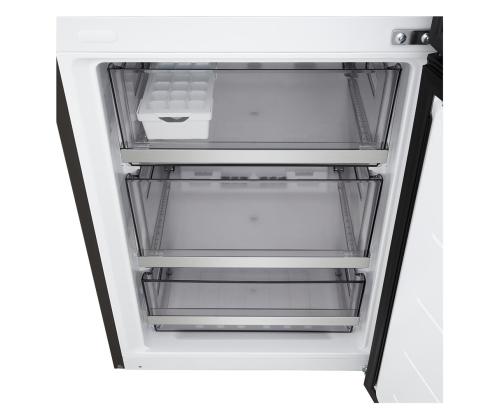 LG, Total No Frost, 375 L, kõrgus 203 cm, must teras - Külmik