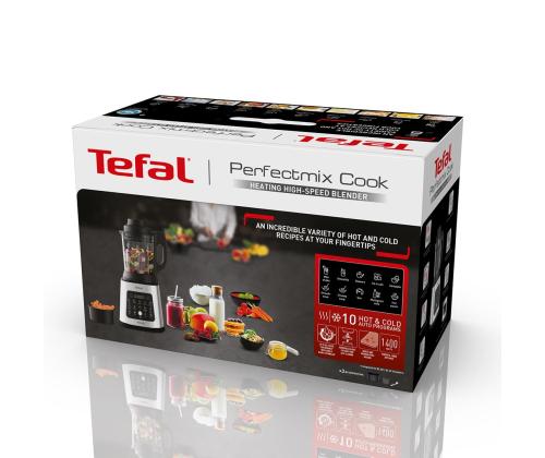 Tefal Perfectmix Cook, 1400 W, hõbedane - Kuumutusfunktsiooniga blender