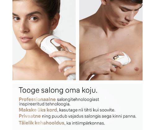 Braun Silk-expert Pro 5, valge/kuldne - IPL Fotoepilaator