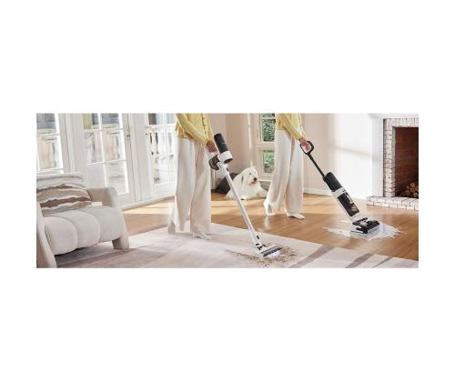 Tineco Switch S6 Stretch Plus, valge/must - Varstolmuimeja + põrandapesur