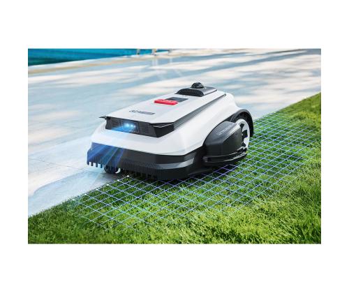 Ecovacs Goat A3000 Lidar Pro, valge/must - Piirdekaablivaba robotmuruniiduk