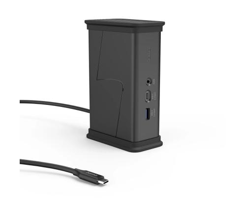 Hama Connect2Office, USB-C, 9 ports, 100 W, hall - Sülearvuti dokk