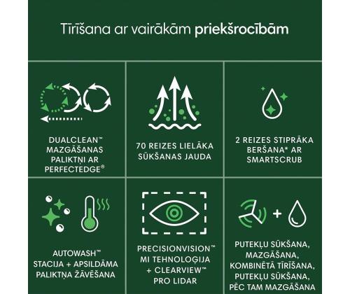 IRobot Roomba® Plus 505 Combo, märg- ja kuivpuhastus, must - Robottolmuimeja