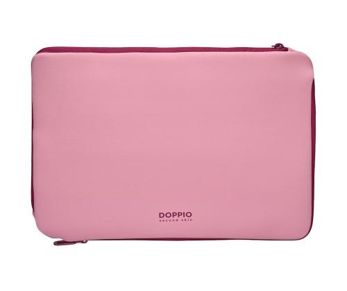 Tucano Doppio, 15,6", roosa - Sülearvuti ümbris