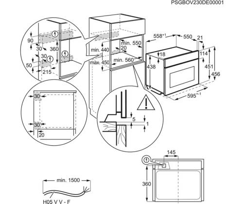 Electrolux 800 Series MealAssist Combiquick®, mikrolainefunktsioon, 44 L, must - Integreeritav kompaktahi