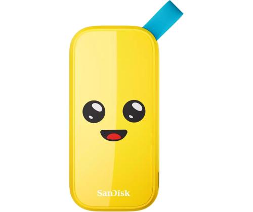 SanDisk Fortnite Portable SSD Peely Edition, 1 TB, kollane - Väline SSD