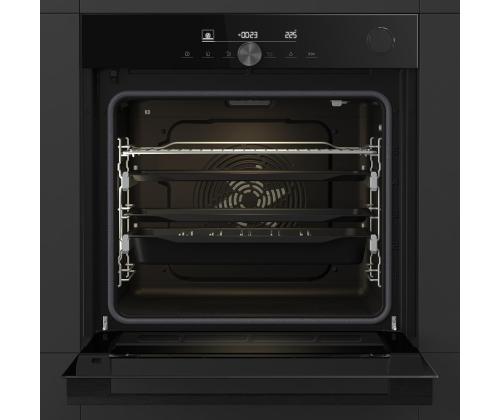 Hisense, 77 L, pürolüütiline puhastus, must - Integreeritav ahi