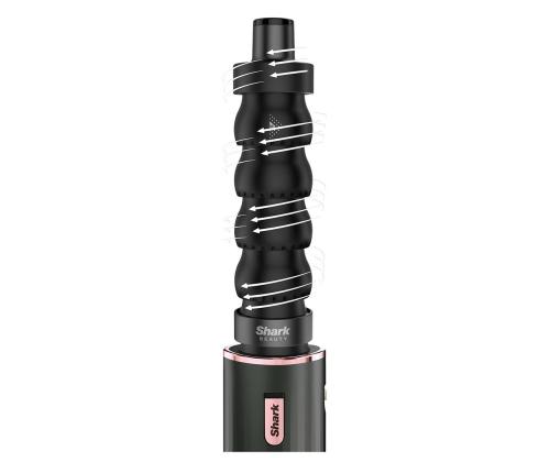 Shark FlexStyle 32 mm, must - Automaatsed lokiotsikud