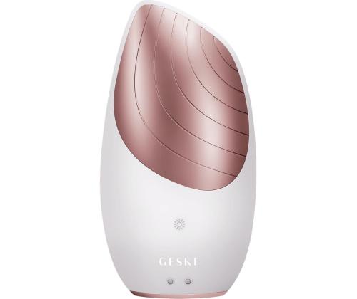 Geske Sonic Thermo Facial Brush, 6-ühes, valge/roosa - Multifunktsionaalne näohooldusseade