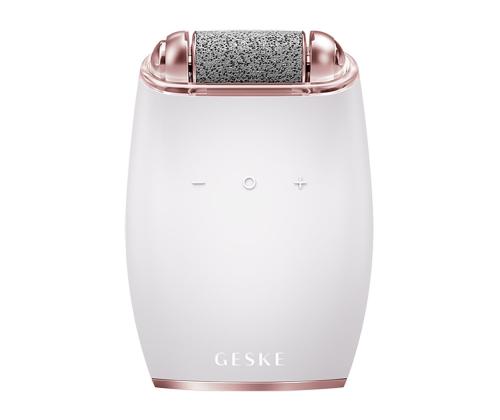 Geske SmartAppGuided, 7-ühes, valge/roosa - Elektriline pimsskiviga rullik