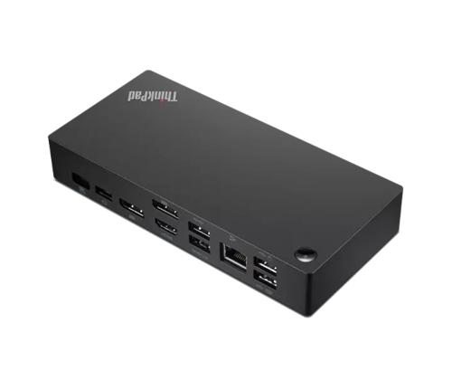 Lenovo ThinkPad Universal USB-C Dock, must - Sülearvuti dokk