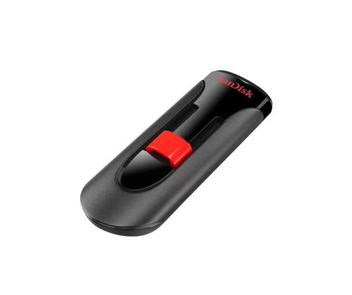 SanDisk Cruzer Glide, 128 GB, must - Mälupulk