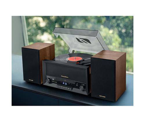Muse MT-120 MB, CD, USB, Bluetooth, vinüülplaadimängija, must/pruun - Muusikakeskus