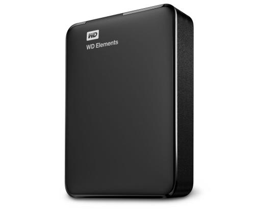 Western Digital Elements Portable, 5 TB, must - Väline kõvaketas