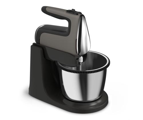 Tefal Powermix Silence, 850 W, tumehall - Käsimikser kausiga